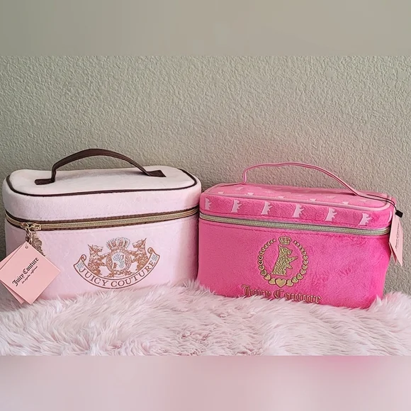 JUICY COUTURE SET OF 2 SCOTTIE DOG COSMETIC CASE - Picture 8 of 8